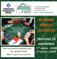 Portes Ouvertes du Besan�on Bridge Club