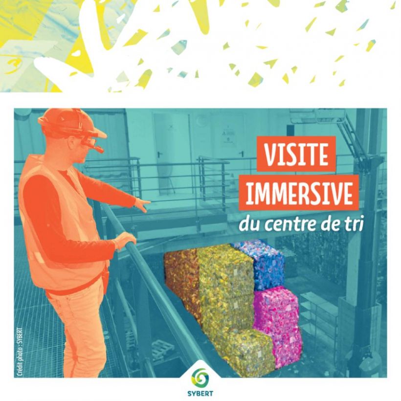 Visite immersive du centre de tri