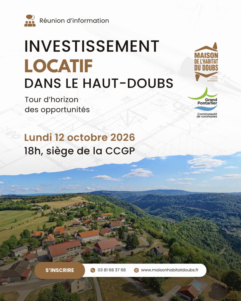 rencontre : Investissement locatif dans le Haut-Doubs