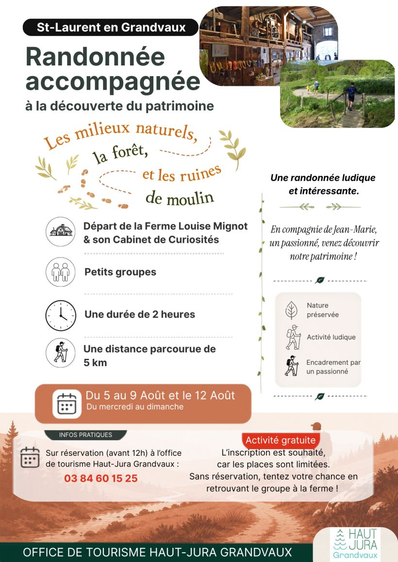 Rando accompagn�e � la d�couverte du patrimoine