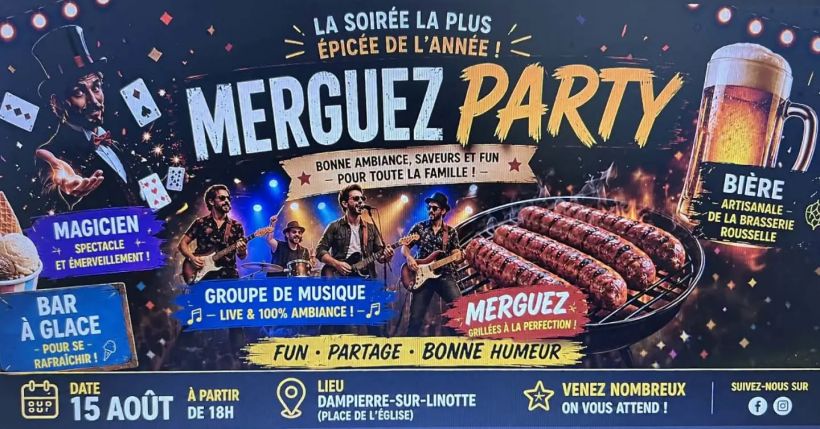 Soir�e Merguez party