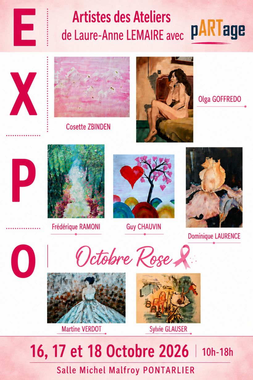 Exposition artistique - Octobre rose