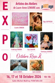 Exposition artistique - Octobre rose