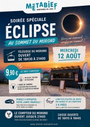 Soir�e sp�ciale �clipse au sommet du morond