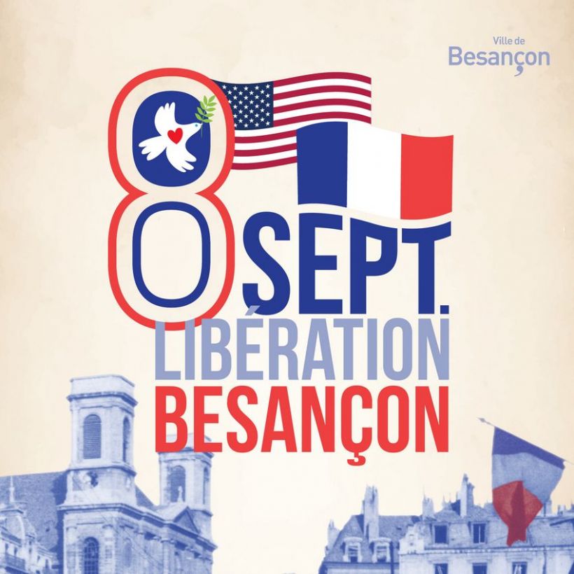 Comm�moration de la lib�ration de Besan�on