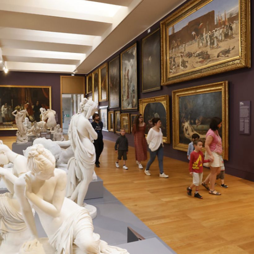 Visite famille du Mus�e des Beaux-Arts et d'Arch�ologie