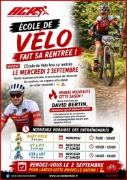 Rentr�e de l'�cole de v�lo