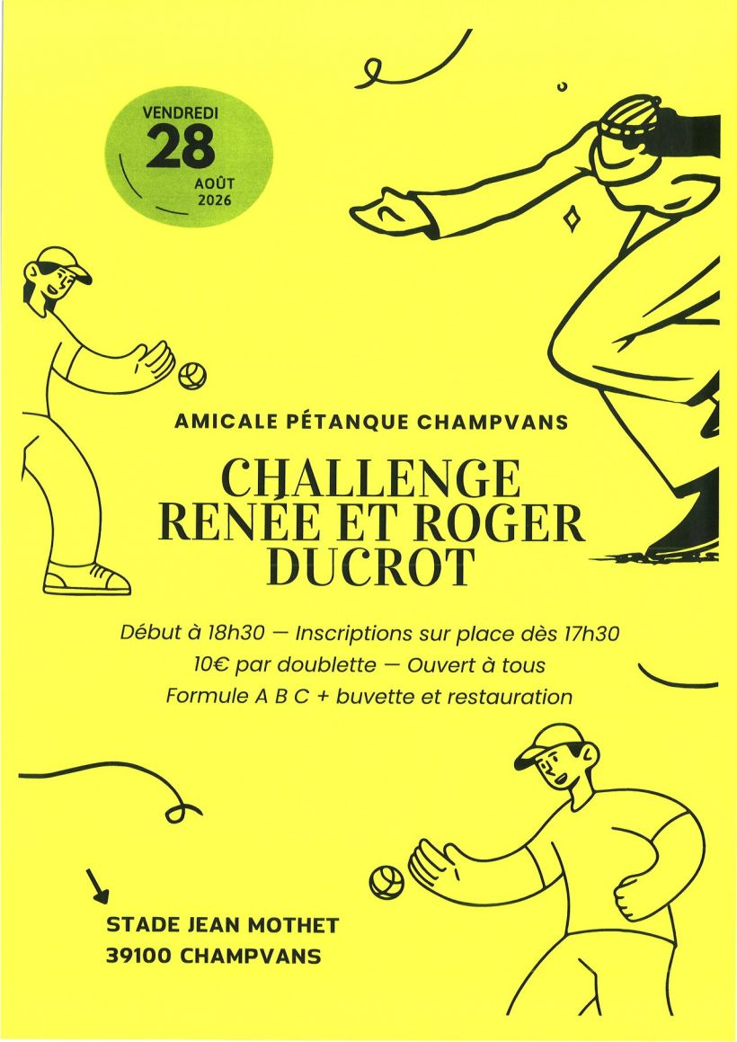 Concours de p�tanque