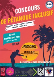 Concours de p�tanque inclusif