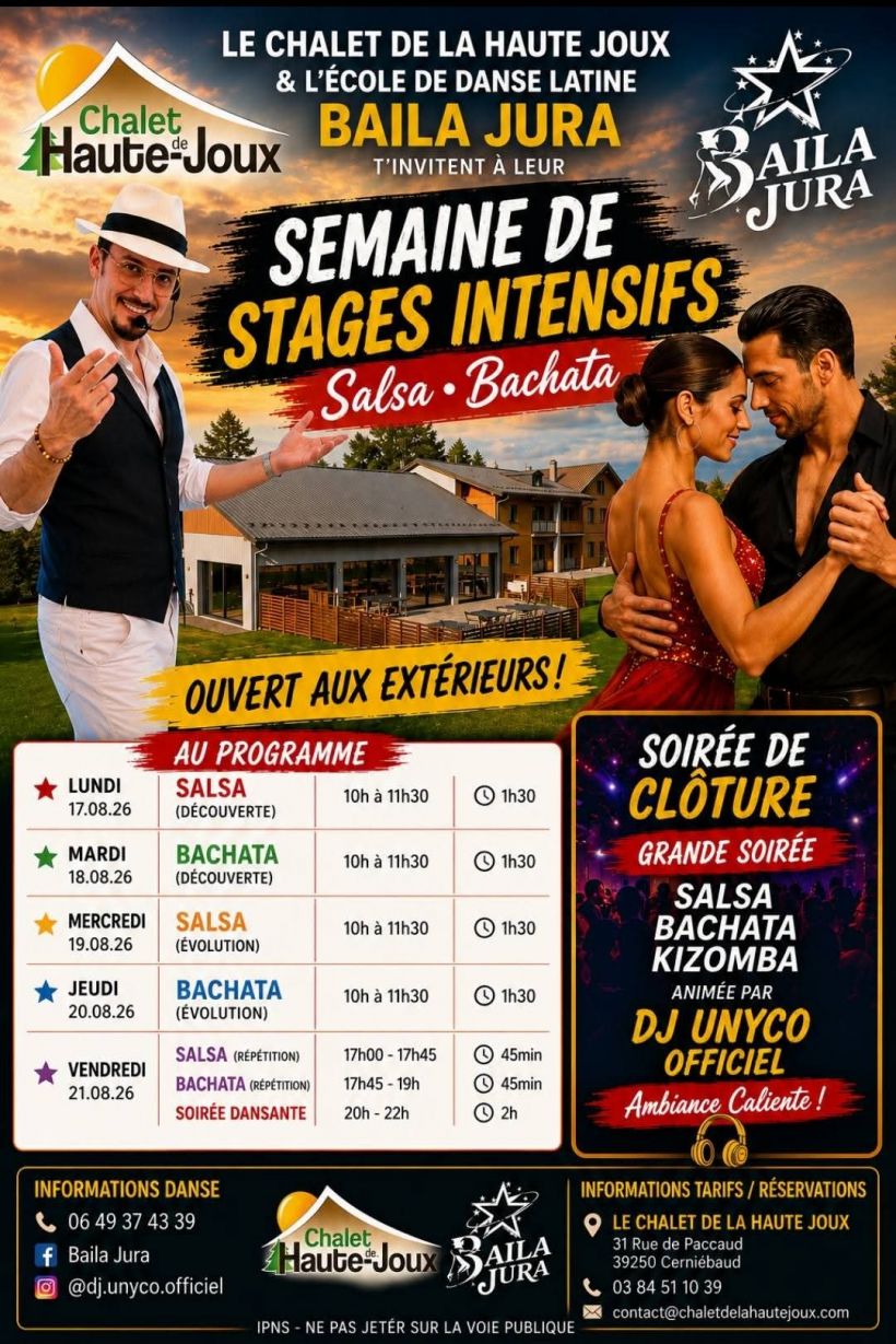 Stage de danse