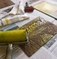 Atelier cr�atif : linogravure