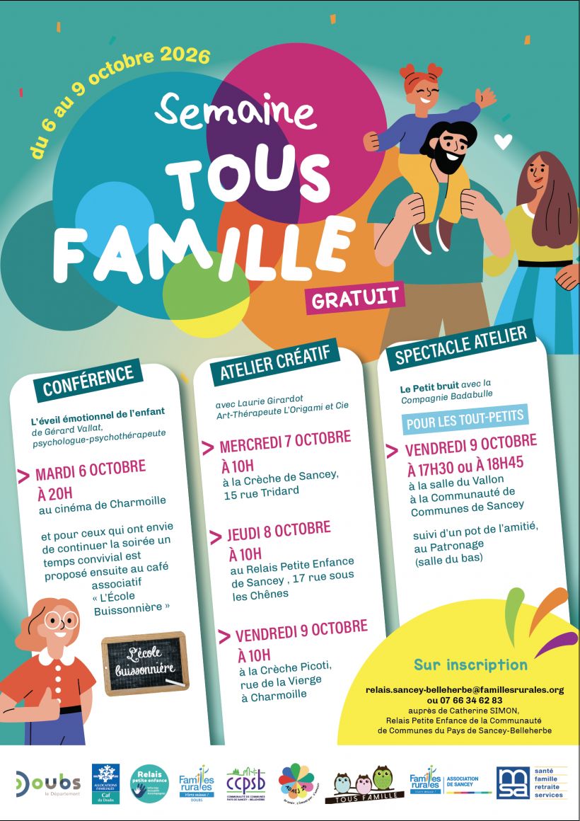 TOUS FAMILLE - Atelier Cr�atif