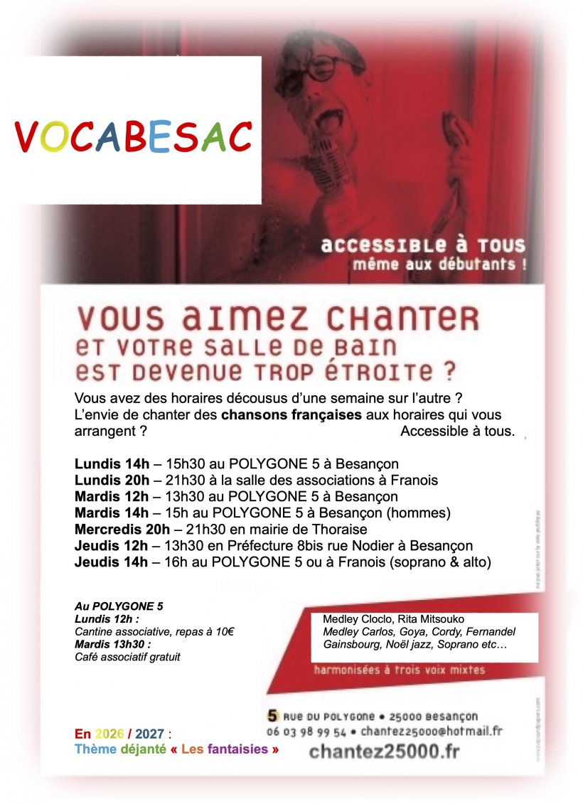 Portes ouvertes : VOCABESAC