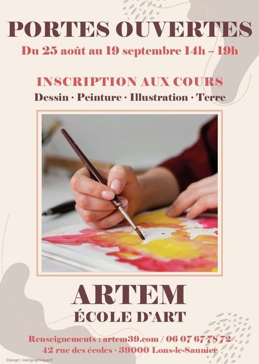 PORTES OUVERTES ATELIERS D'ART ARTEM