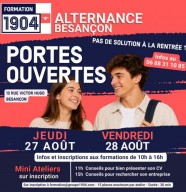 Portes ouvertes de Formation 1904