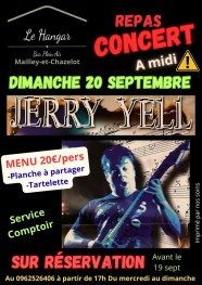 Repas concert avec Jerry Yell