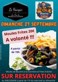 Soir�e moules frites � volont�