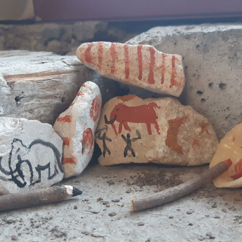 Atelier Peinture pr�historique