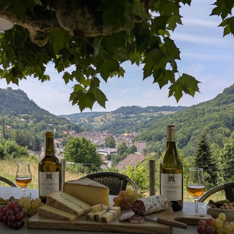 D�gustation de vins et fromages