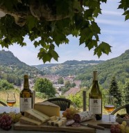 D�gustation de vins et fromages