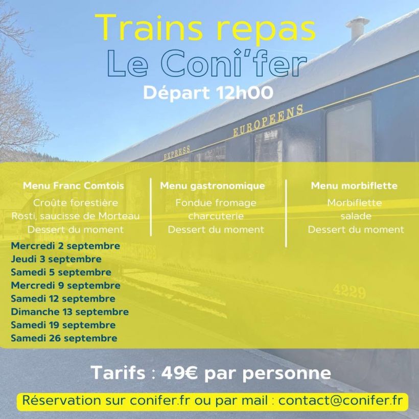Trains repas
