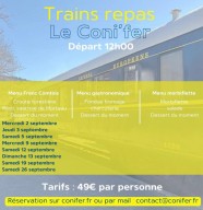 Trains repas