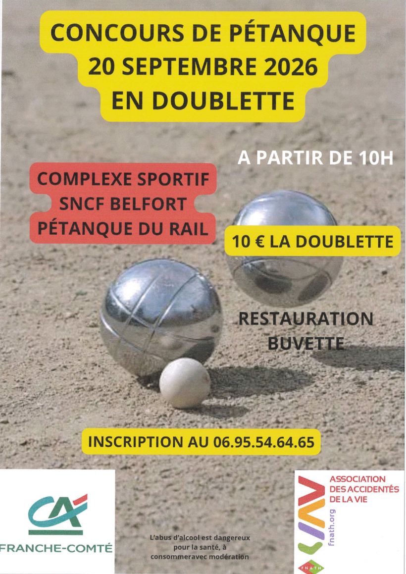 Concours de p�tanque