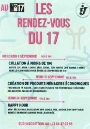 Les rendez-vous du 17