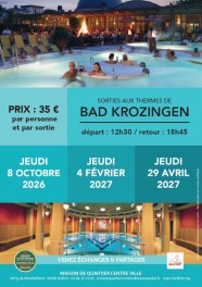 Sortie aux thermes de Bad Krozingen