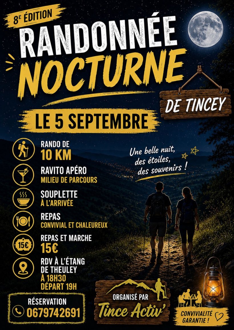 8�me randonn�e nocturne