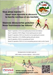 D�couverte marche nordique