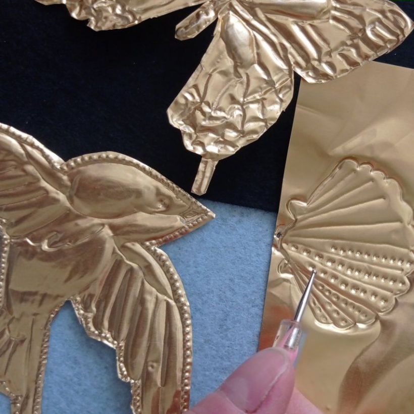 Atelier initiation au m�tal repouss�