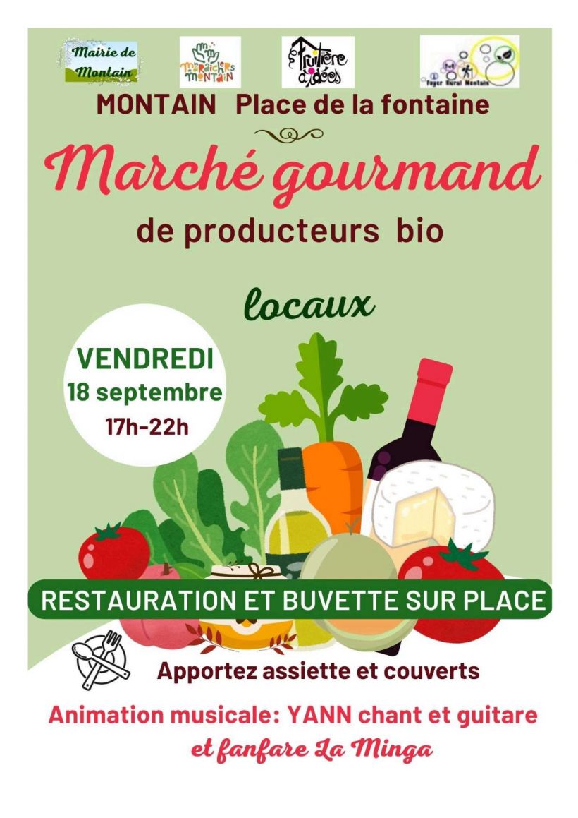 March� gourmand de producteurs Bio locaux
