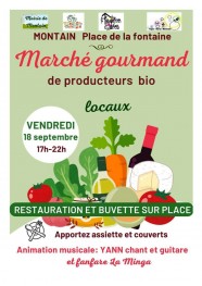 March� gourmand de producteurs Bio locaux