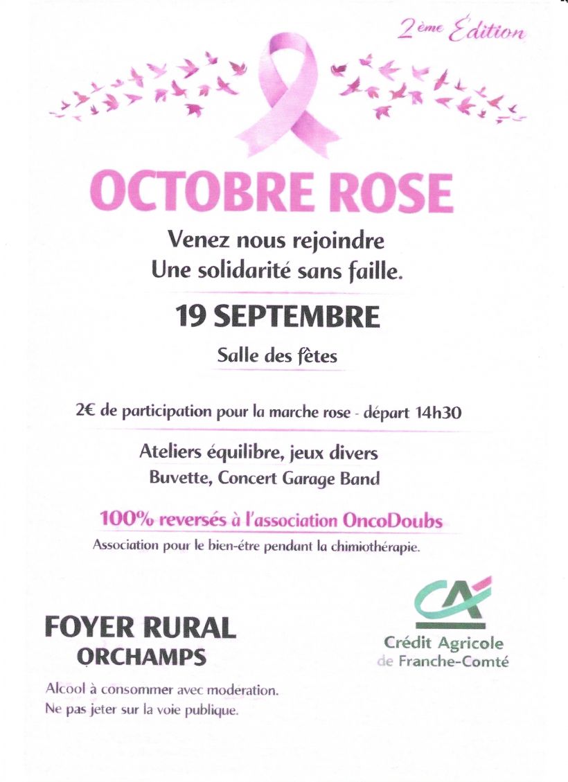 Octobre Rose