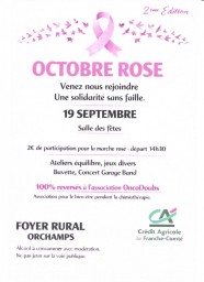 Octobre Rose