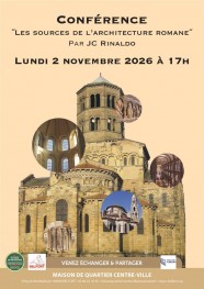 Conf�rence : Les sources de l'architecture romane
