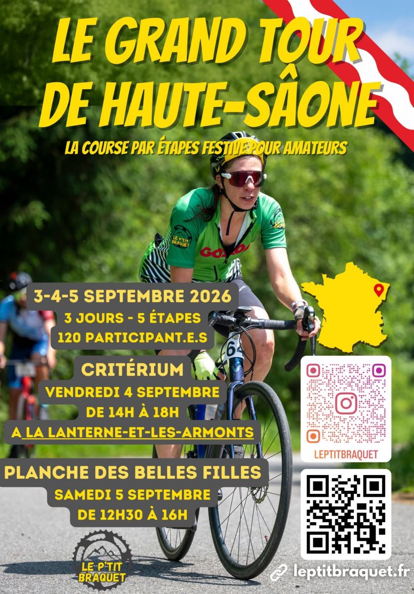 Cyclisme : Passage du Grand tour de Haute-Saône