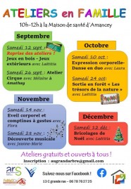 Ateliers en famille