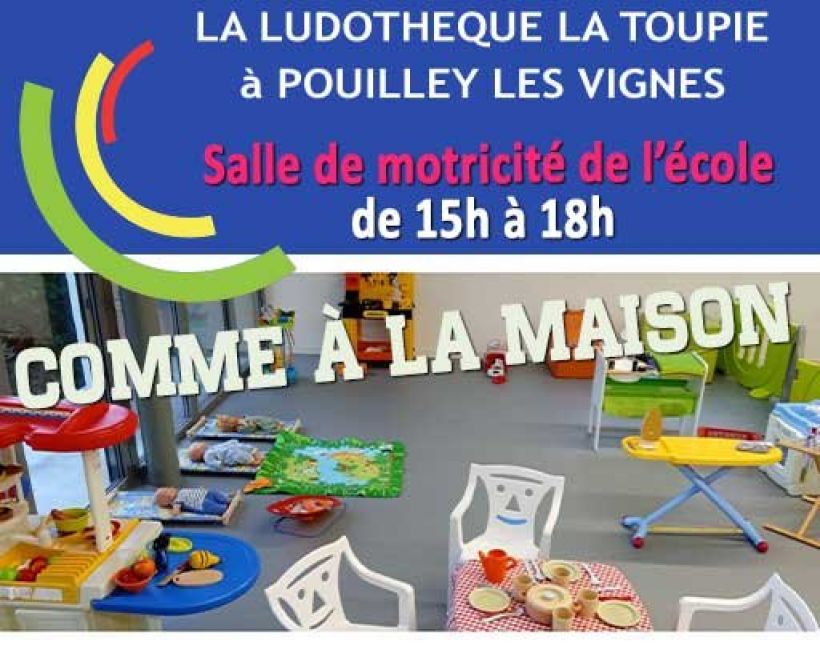 La ludothèque "comme à la maison"