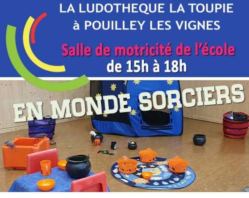 La ludothèque "chez les sorciers"