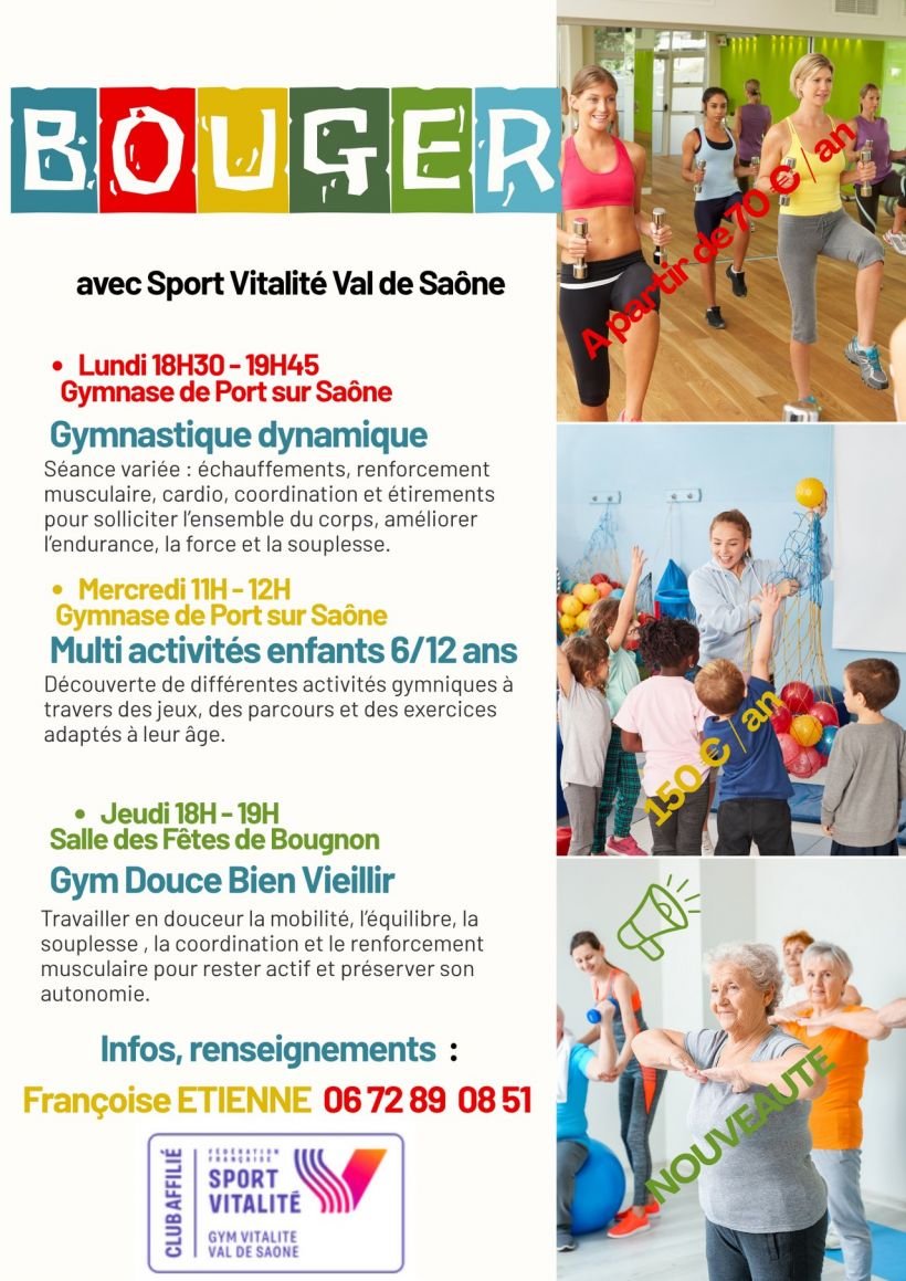 Gymnastique dynamique et Multi activit�s enfants