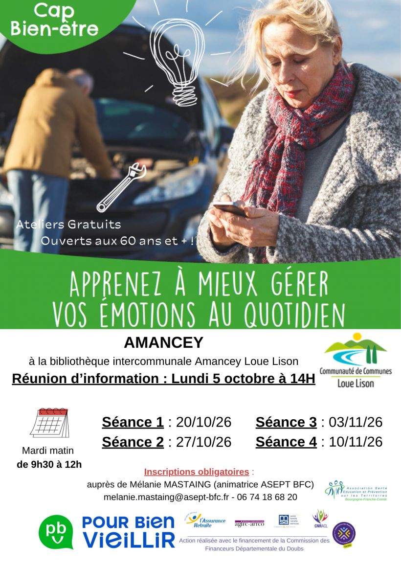 Parcours Cap Bien-être, gestion du stress et des émotions