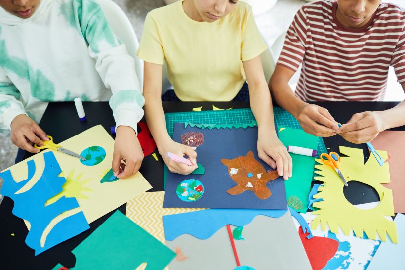 Ateliers arts plastiques pour les 7-12 ans