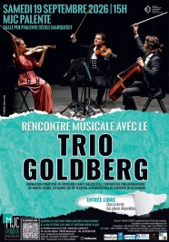 Rencontre musicale avec le Trio Goldberg