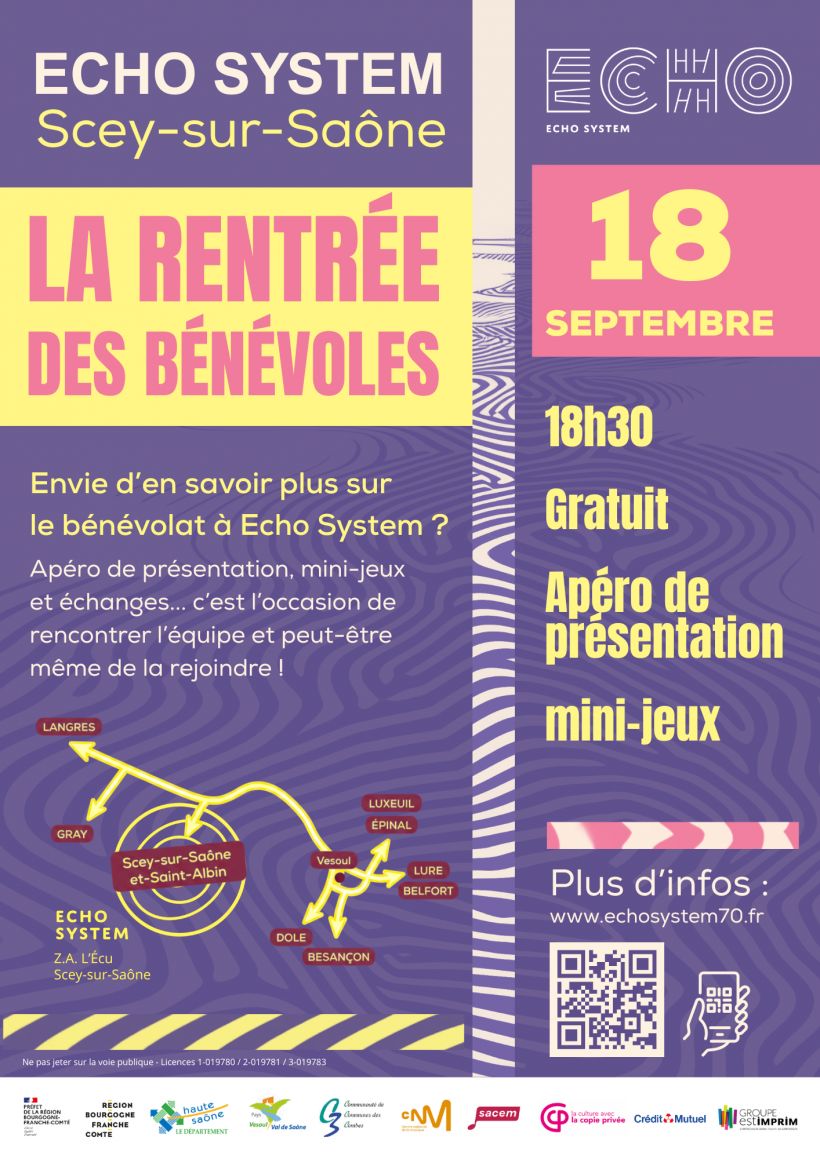 La rentr�e des B�n�voles d'Echo System