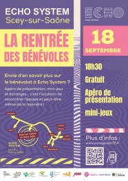 La rentr�e des B�n�voles d'Echo System