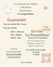 S�ances de sophrologie