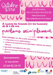 Temps d'�change sur le cancer