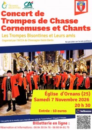 Concert des Trompes de Chasse, Cornemuse et Chants